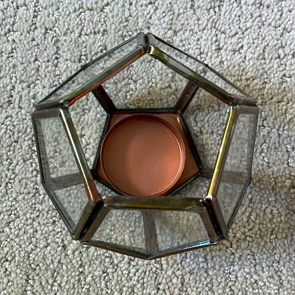 Anthropologie Metalwork Hurricane Votive - Picture 2 of 6